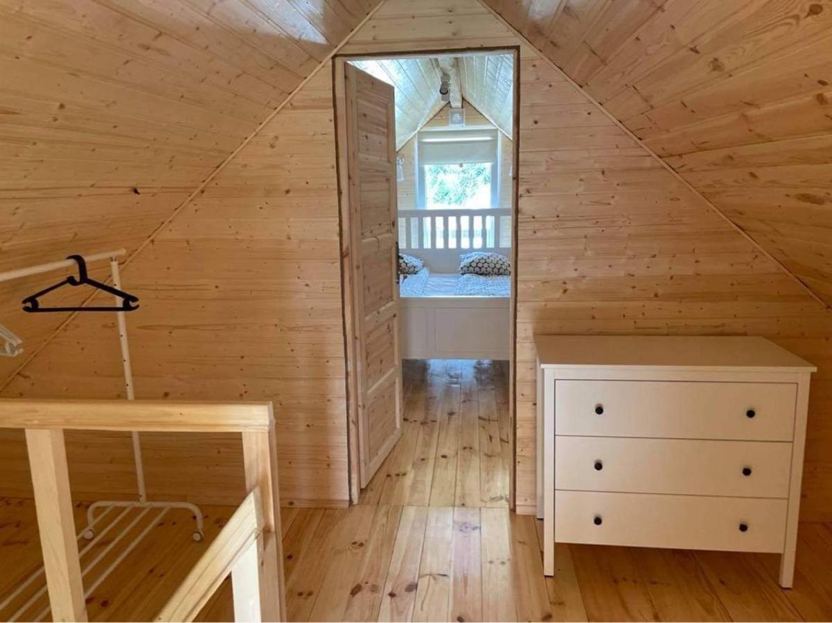 Gizycko-Przerwanki Domki Widok Na Mazury Bagian luar foto
