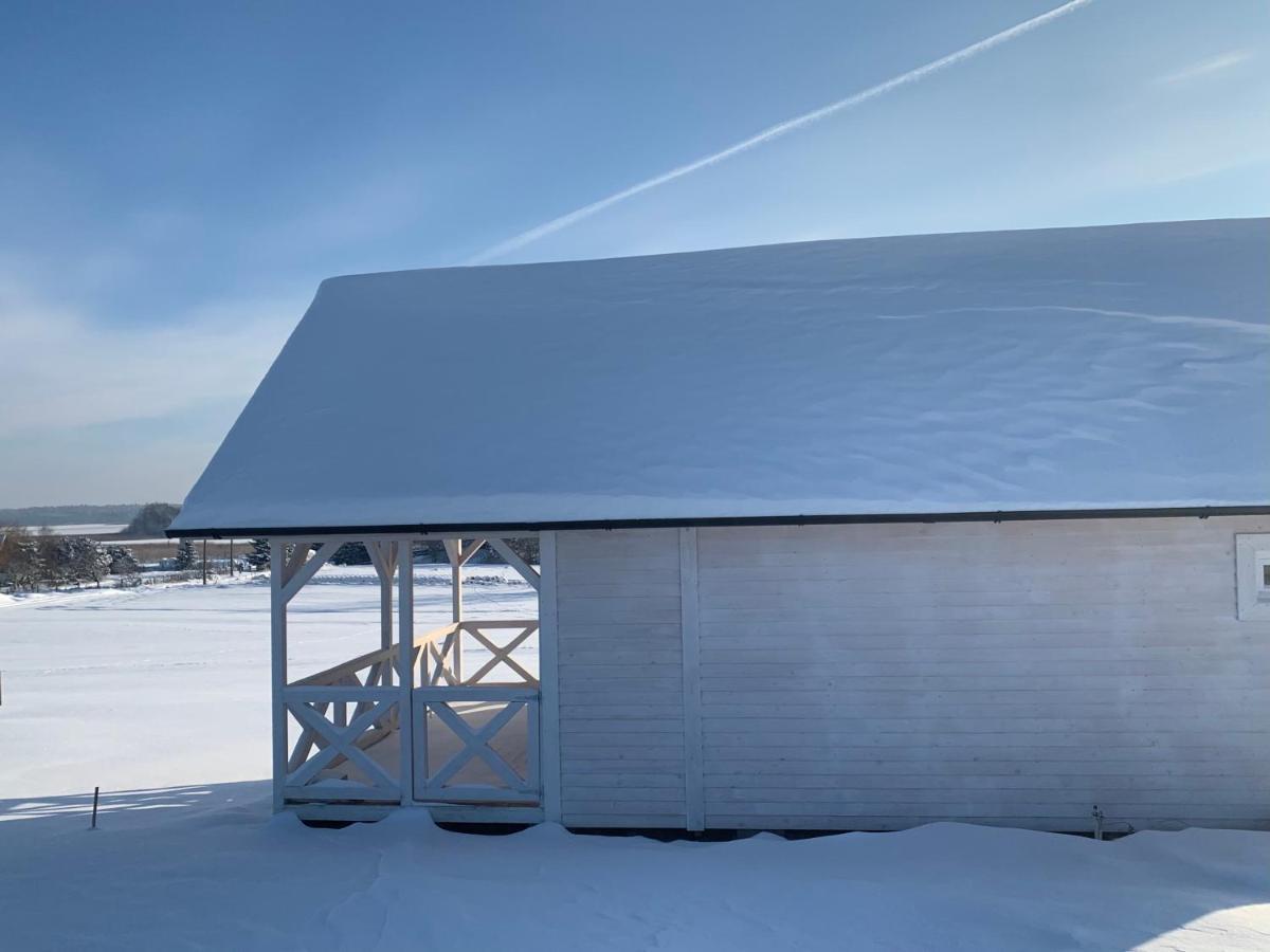 Gizycko-Przerwanki Domki Widok Na Mazury Bagian luar foto