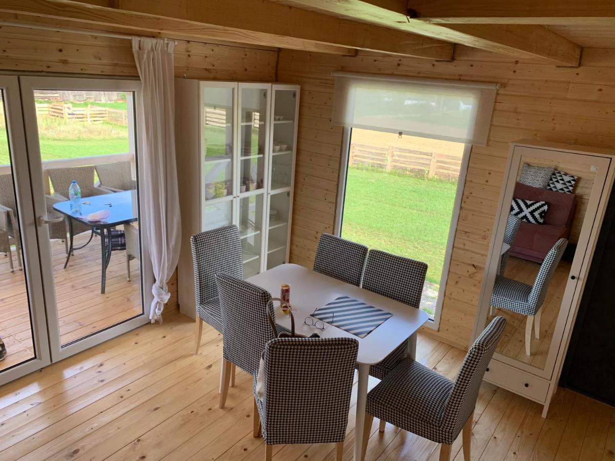 Gizycko-Przerwanki Domki Widok Na Mazury Bagian luar foto