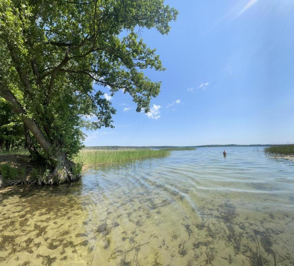 Gizycko-Przerwanki Domki Widok Na Mazury Bagian luar foto
