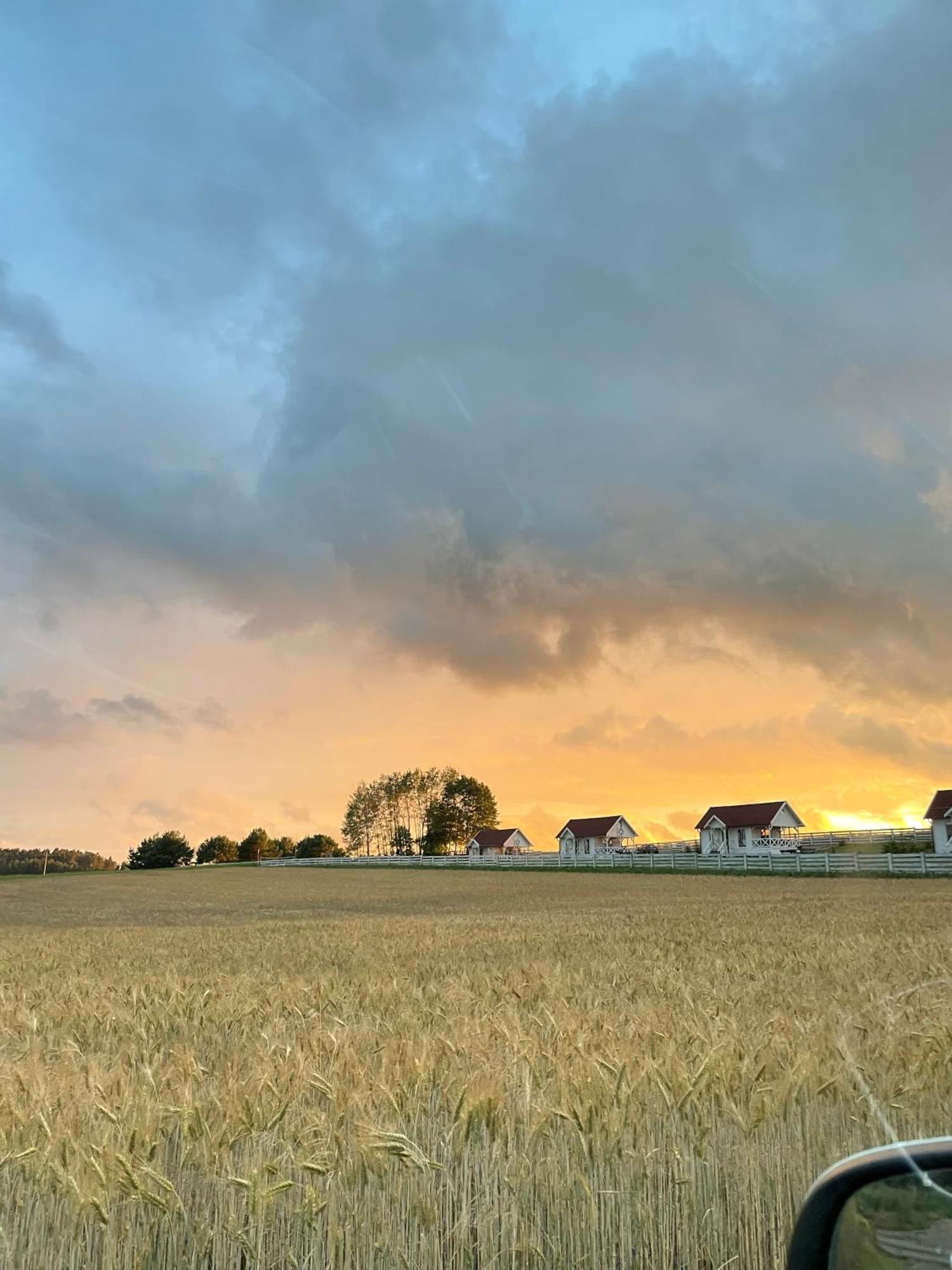 Gizycko-Przerwanki Domki Widok Na Mazury Bagian luar foto
