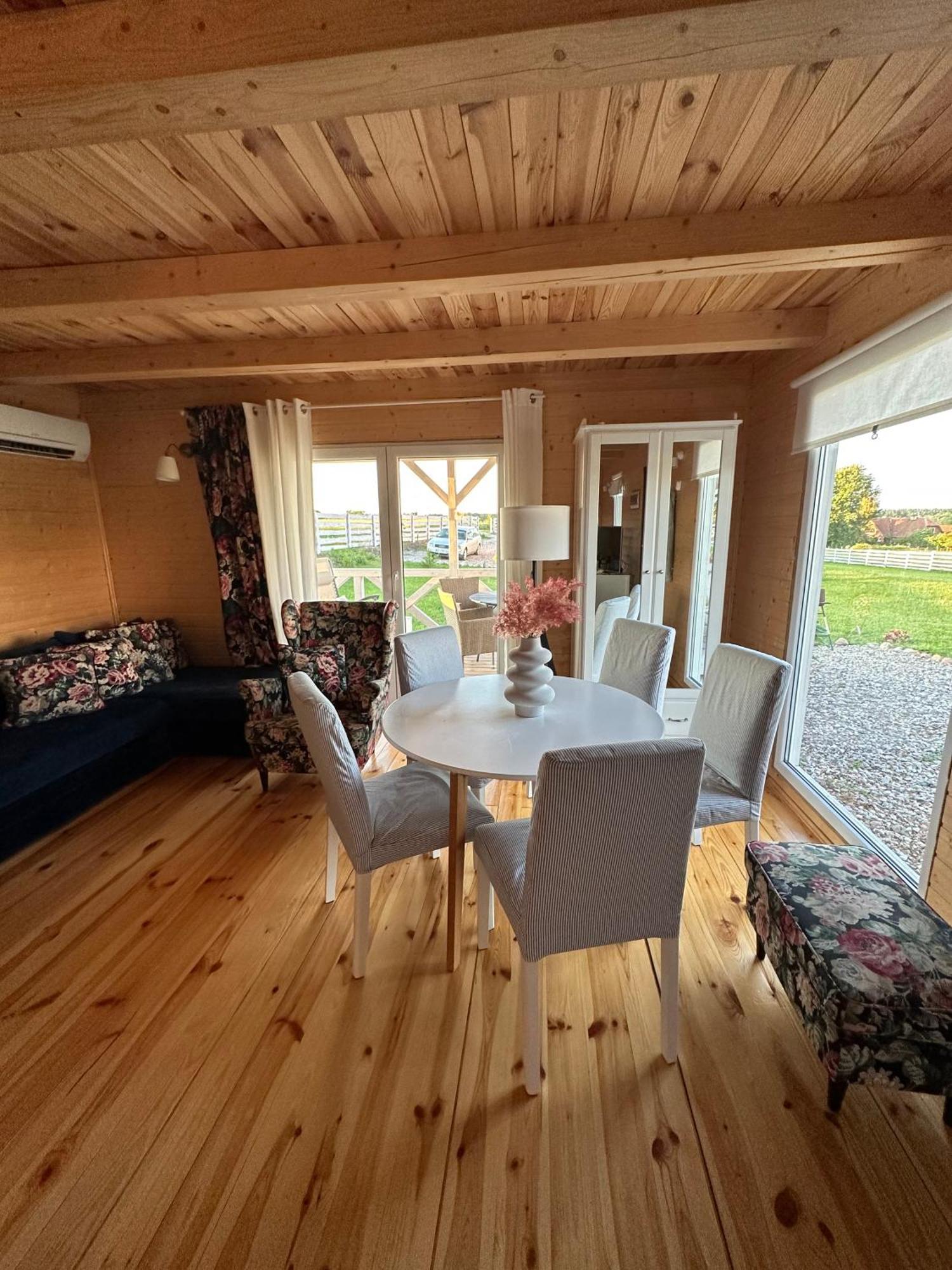 Gizycko-Przerwanki Domki Widok Na Mazury Bagian luar foto