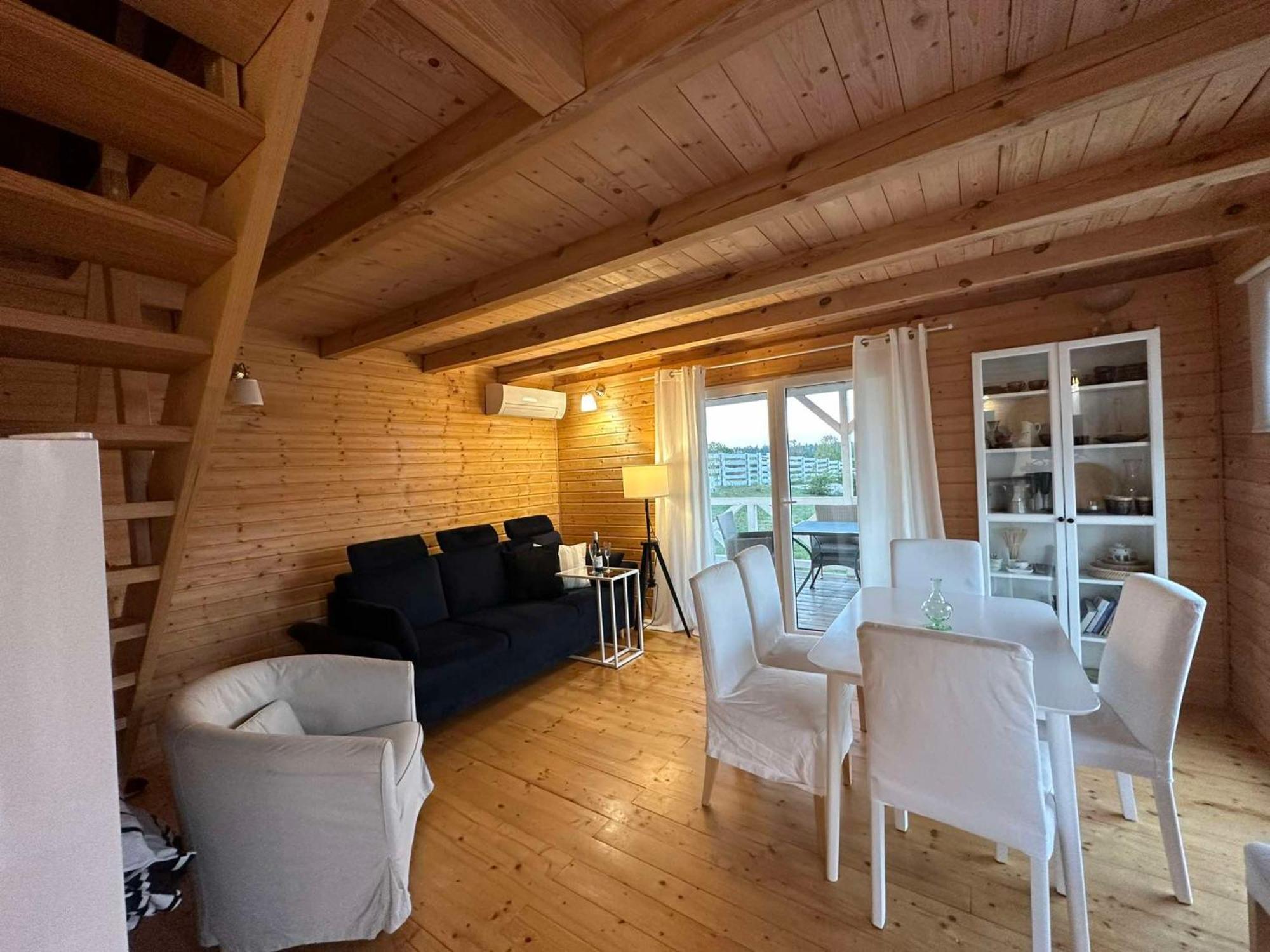 Gizycko-Przerwanki Domki Widok Na Mazury Bagian luar foto