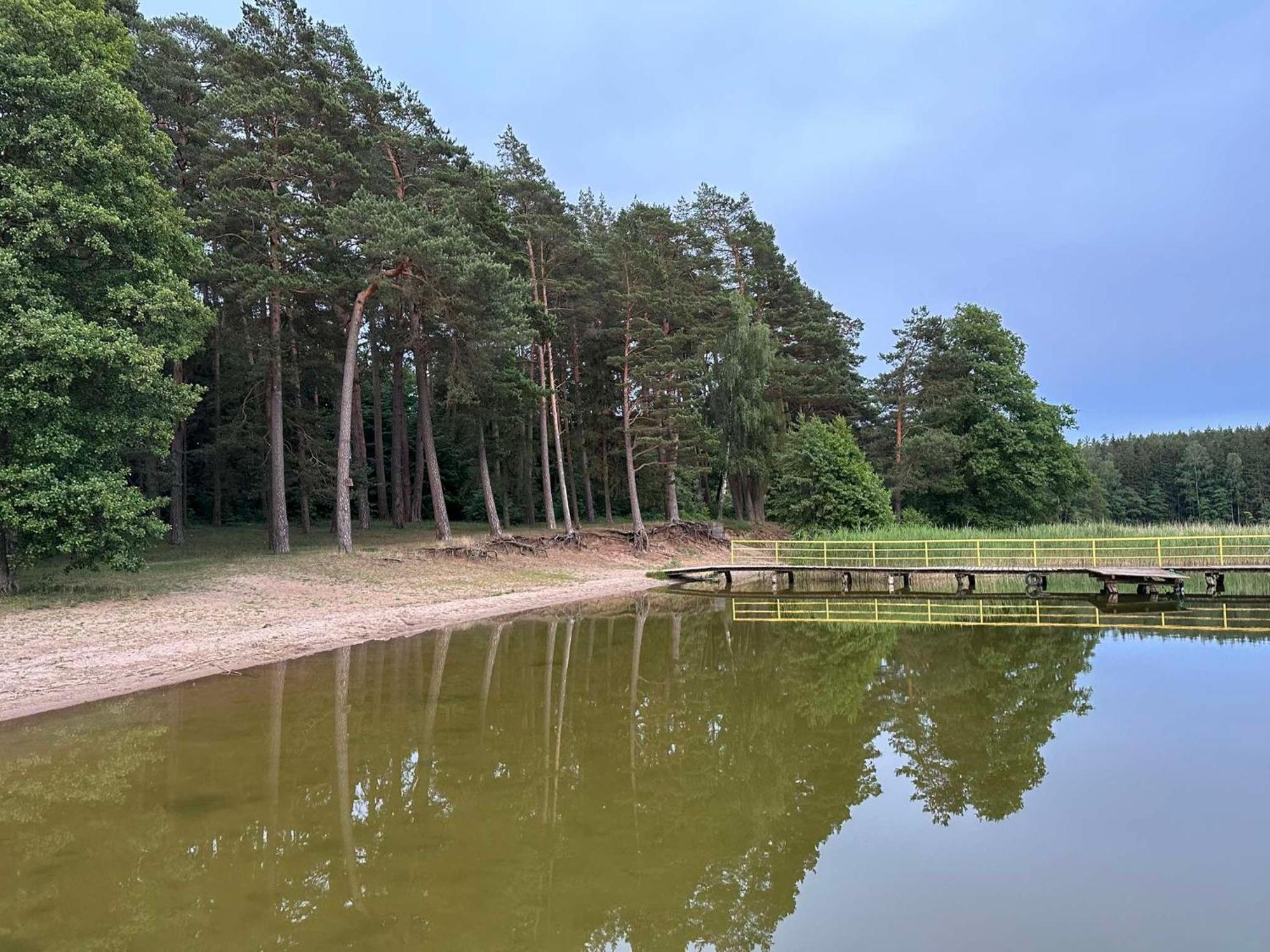 Gizycko-Przerwanki Domki Widok Na Mazury Bagian luar foto
